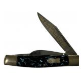 Fightn Rooster 1993 Live and let Live Folding Knif