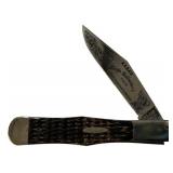 Ka-bar 5537 1982 Knife Collector's Club Folding Kn