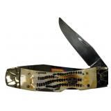 Mustang USA Steer Horn Folding Knife MB-853MB