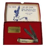 Blue Moon of Kentucky 2 Blade Folding Knife