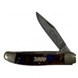 2000 Bulldog Brand 2 blade Folding Knife