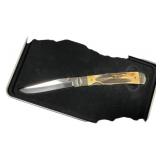 Case 5154L SS Stag Trapperlock 4' Folding Knife