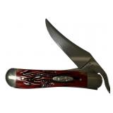 Case 61953L SS Russlock Red Bone Folding Knife