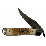 Case 61953L SS Coffee Russlock Folding Knife