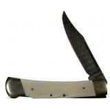1997 Bulldog Brand Damascus Folding KNife
