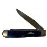 Case 6254 SS Blue BN Trapper Folding Knife