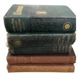 Five Antique Books