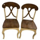 Pair of Pier 1 Imports Marchella dining chairs