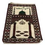 2'8 x 4' Hand Knotted Balouch Persian Wool Rug