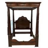 1840 Mahogany Plantation Full Tester Bed