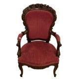 Victorian Carved Arm Chair