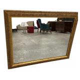 37'h., 46'w Gold Gilt Mirror