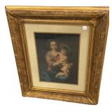 Reproduction of 'Madonna and Child' by Spanish B