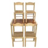Mid Century Style Kitchen Table and Four Chair Set