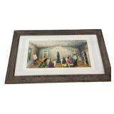 Rare Signed Print by MB Mayfield Dr. Purser's Draw