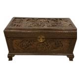 Chinese camphor wood chest 16'h., 28'w