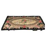 2' x 3' Hook Style Floral Rug