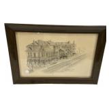 16'h. 23'w Basin St Signed 1960 Drawings