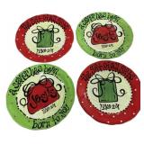 Apple Annies 8 1/2' Ceramic Plates