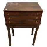Stool Sewing Cabinet 30'h., 21'd