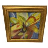17'h. 16'w Painting of Flower