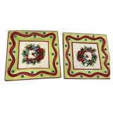 8' Gail Pittman Christmas Plates