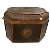 18'h., 26'w Asian-style octagonal storage box
