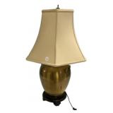 Heavy Brass Urn Lamp 29'h