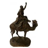 Vedette Au Desert Bronze by Pinedo 27'h
