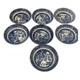 7 Churchill England Willow Bowls 6'dia
