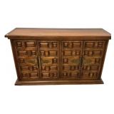 Spanish style credenza 37'h., 64'w., 20'd