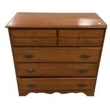 Simmons Company Maple Chest of Drawers 34'h., 35'