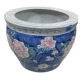 7' China Blue and White Planter