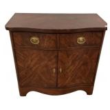 Federal Style Mahogany Console Cabinet 32'h., 34'