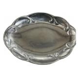 Wilton Armetale Scroll MD Oval Tray 13'
