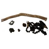 Lava Rocks, Beads and Sponge