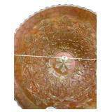 Marigold Carnival Glass Bowl