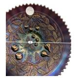 Carnival Glass Fruit Pattern Plate