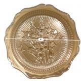 Iris Herringbone Iridescent Plates Set 6