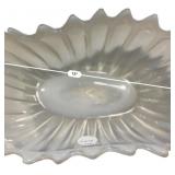Opalescent Glass Sunflower Bowl