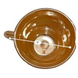 Fire-King Peach Lustre Swirl Cups Set 6