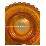 Marigold Carnival Glass Bowl
