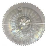 Depression Glass Dish & Carnival Bowl
