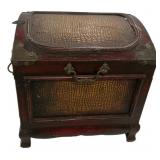13' Wood Storage Footed Box