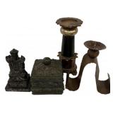 Candle Holders, Trinket Box, Statue