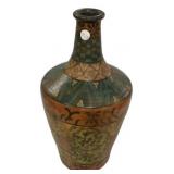 Decorative light weight terracotta vase