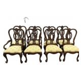 8 Thomasville Chippendale Style Dining Chairs