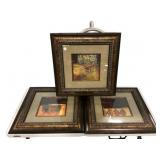 Three Eagle Brand Framed Wall Hanging