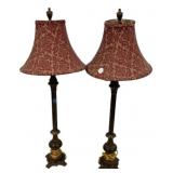 Candle Stick Buffet Lamps