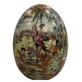 12' Royal Satsuma decorative egg Geisha Girls